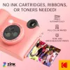 Kodak SMILE+ momentfoto kamera, 2x3 collas, rozā (SPEC)
