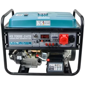 KÖNNER & SÖHNEN KS7000E-3ATS Benzīna ģenerators 230/400V ar ATS