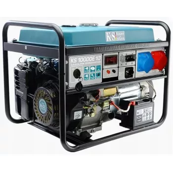 KÖNNER & SÖHNEN Benzīna ģenerators 7.5kW 230/400V Elektriskā palaišana AVR VST KS10000E1/3