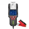 KONNWEI KW700 6V 12V automašīnas akumulatora testeris ar iedarbināšanas un uzlādes sistēmas testu, CCA 100-2000, daudzstandartu, ar fona apgaismojumu LCD