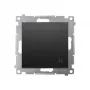 KONTAK-SIMON Simon 54 Intermediate Switch Module, Black Matt, Spring Terminals, 10AX 250V