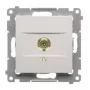 KONTAK-SIMON Simon 54 Premium TV/R/SAT termināļa ligzda, balta (DAK1.01/11)