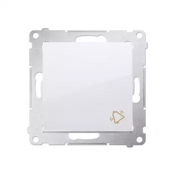 KONTAK-SIMON Simon 54 balts zvanu pogas modulis ar atsperu spailēm 10AX 250V