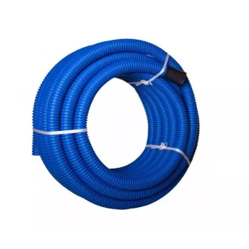 KOPOS Arot RODK 50/41mm Double-Wall Corrugated Conduit, Zils, 50m Roll, SN4 HDPE