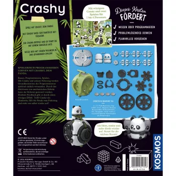Kosmos „Crashy“ veiklības spēle ar sacīkšu auto
