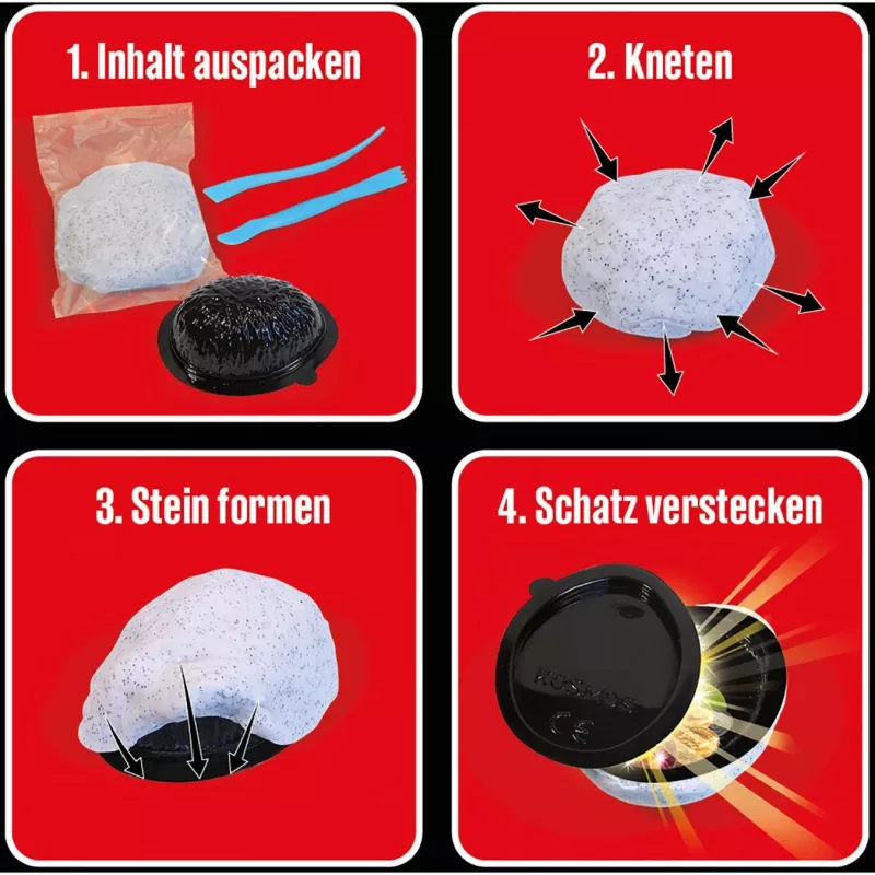 KOSMOS Die drei ??? Geheimversteck detektīvu komplekts metāla kārbā