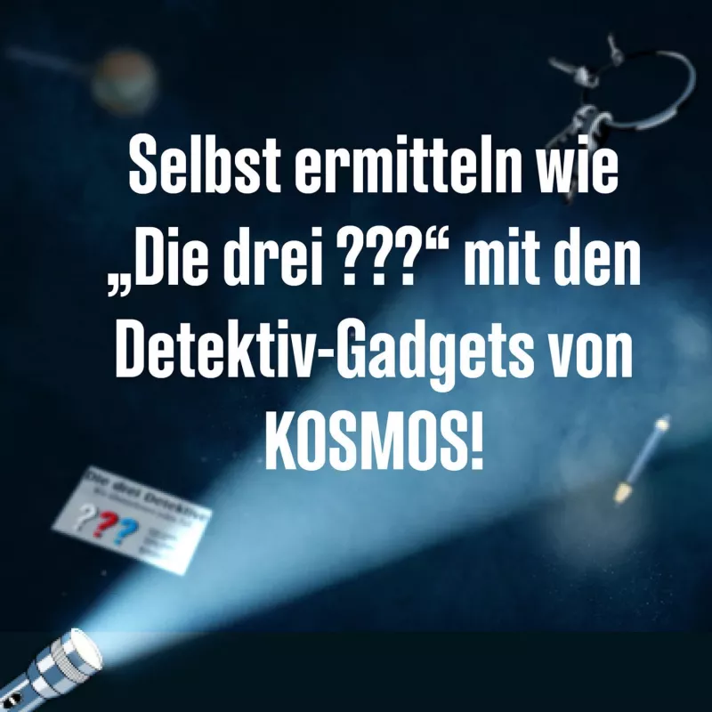 KOSMOS Die drei ??? Spiegu kameras komplekts