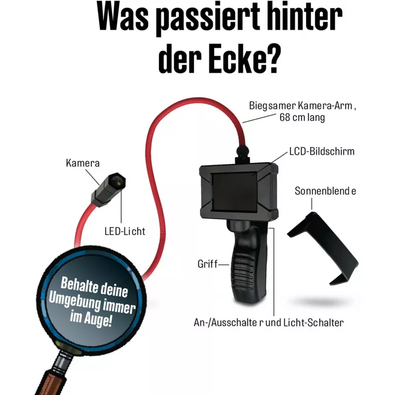 KOSMOS Die drei ??? Spiegu kameras komplekts