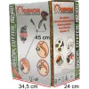 KOSS benzīna zāles trimmeris ar līniju DEMON RQ580 – 51,7 cm³ 2-taktu, 5,2 ZS, dubultā līnija ar triecienpadevi, velosipēda rokturis