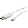 Kramer Electronics C-USBC/DPM-6 USB-C uz DisplayPort adaptera kabelis, 1,8 m, balts 99-97211206