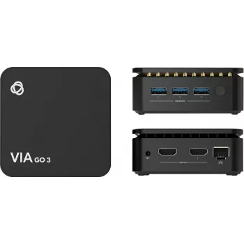 Kramer Electronics VIA GO3 bezvadu 4K prezentācijas sistēma (16 GB, HDMI, Wi-Fi, AirPlay, Miracast, Google Cast)