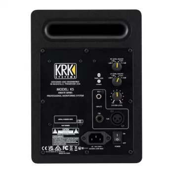 KRK Kreate 5 Active Studio Monitor - 5.25 inch zemfrekvenču skaļrunis, 1 inch augstfrekvenču skaļrunis, 100W, Bluetooth 5.0