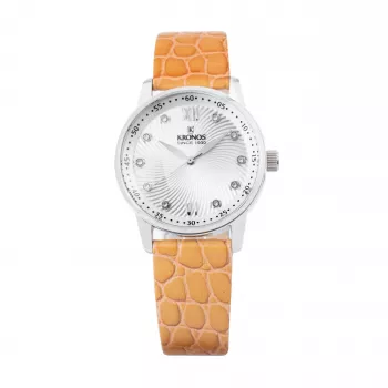 KRONOS Sieviešu K021.32.19 Kvarca Analogais Pulkstenis 40 mm Nerūsējošais Tērauds