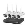 Kruger&Matz Connect C200 Tuya WiFi Monitoring Kit – Viedās mājas signalizācijas sistēma ar vārteju, PIR kustības sensoru, durvju/logu sensoru un tālvadības pulti