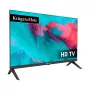 KRUGER & MATZ KM0224-T1 24 inch HD Ready LED TV ar DVB-T2 H.265/HEVC, 12V auto adapteri, 2x HDMI, USB PVR, viesnīcas režīmu