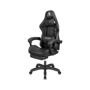 KRUGER & MATZ KM0790-B Biroja/Datora krēsls ar polsterētu sēdekli, melns