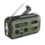 Kruger & Matz KM0837 Saules radio, pārnēsājams avārijas radio SOS, Power Bank 10000mAh, lukturis, dinamo