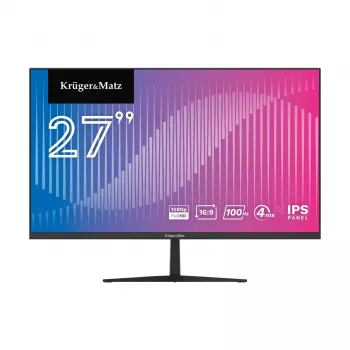 Kruger&Matz KM9901-MT27 27 inch Full HD VA 100Hz monitors - Melns