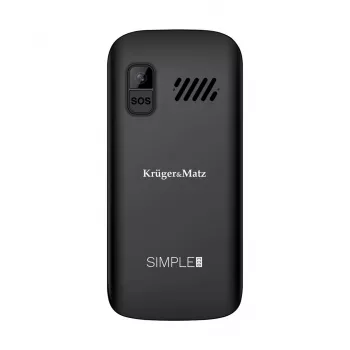 Kruger&Matz Simple 923 4G GSM mobilais tālrunis senioriem - melns