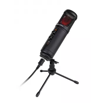 KRUGER & MATZ Warrior GV-100 USB Gaming un Vlogging Mikrofons