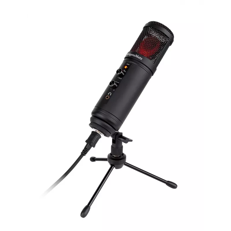 KRUGER & MATZ Warrior GV-100 USB Gaming un Vlogging Mikrofons