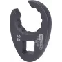 KS TOOLS 1/2 collu atslēga ar atvērtu galu bremžu cauruļu savienojumiem, 24mm (913.1304)