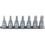 KS TOOLS 1/4 collu sešstūra uzgaļu uzgriežņu atslēgu komplekts, 7 daļas, 2,5-8mm (911.1544)