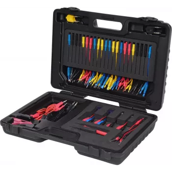 KS TOOLS 12/24V Master diagnostikas testa un mērījumu kabeļu komplekts, 92 daļas (150.0950)
