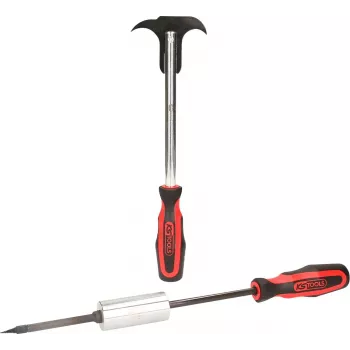 KS TOOLS 2-daļu vārpstas blīvju izvilkšanas komplekts 150.3610