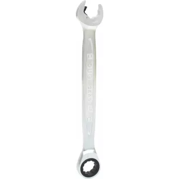 KS TOOLS DUO GEARplus kombinētā sprūdrata uzgriežņu atslēga 13mm, dubultā sprūdrata funkcija, hroma vanādija tērauds, DIN 3113 503.5213