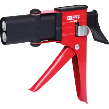 KS TOOLS rokas dozators duo kārtridžiem, 170 mm (980.1080)