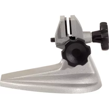 KS TOOLS mikrometra statīvs ārējiem mikrometriem līdz 100 mm, čuguna pamatne, hromētas spīles, neslīdošas kājiņas 300.0680