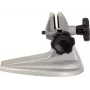 KS TOOLS mikrometra statīvs ārējiem mikrometriem līdz 100 mm, čuguna pamatne, hromētas spīles, neslīdošas kājiņas 300.0680