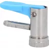 KS TOOLS riepu piepūšanas uzgalis ar sviru, Ø 6 mm (100.5060)