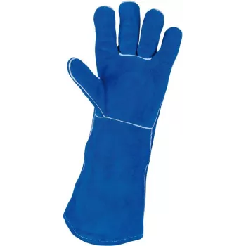 KS TOOLS Metināšanas ādas cimdi gari, XL (985.7040)