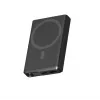 KSIX Magnetic Powerbank 10000 mAh 22.5W, Melns