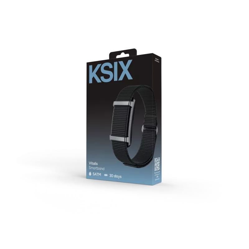 KSIX Smart Bracelet VITALIS, Black