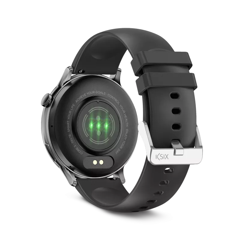 KSIX Smartwatch CORE 2, Melns
