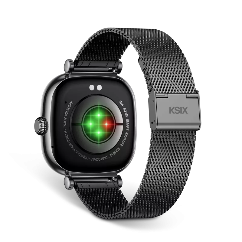KSIX Smartwatch IRIA, Melns