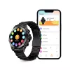 KSIX Smartwatch TITANIUM, Melns