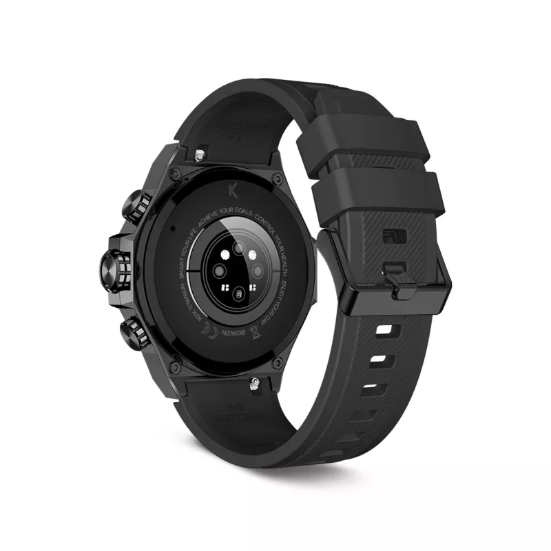 KSIX Smartwatch TITANIUM, Melns