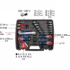 KWB 370733 42-daļīgs DIY instrumentu komplekts koferī (29x34x7 cm)