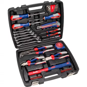 KWB 370733 42-daļīgs DIY instrumentu komplekts koferī (29x34x7 cm)