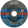 KWB 791250 Iegremdētā centra griešanas disks 125 x 1,0 mm metālam, nerūsējošajam tēraudam, lokšņu metālam, universāls, alumīnija oksīds, 80 m/s, 12 200 apgr./min, EN 12413