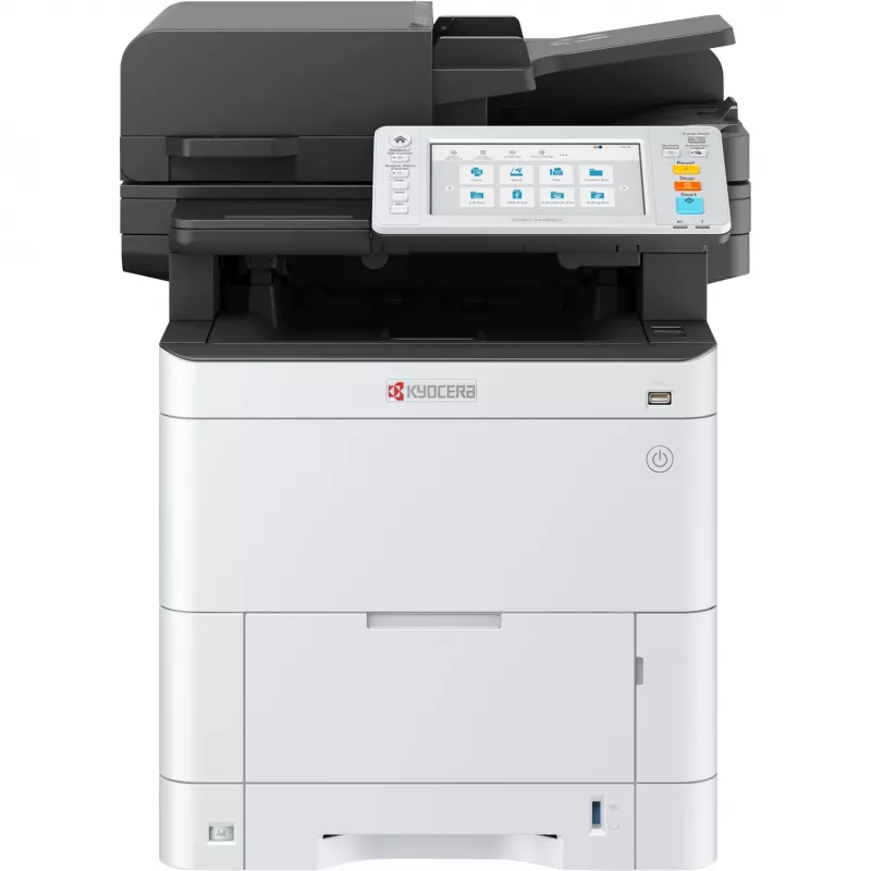 Kyocera ECOSYS MA4000CIFX/Plus A4 krāsu lāzerdaudzfunkciju printeris (drukāšana, kopēšana, skenēšana, fakss) ar 3 gadu uz vietas sniegtu garantiju