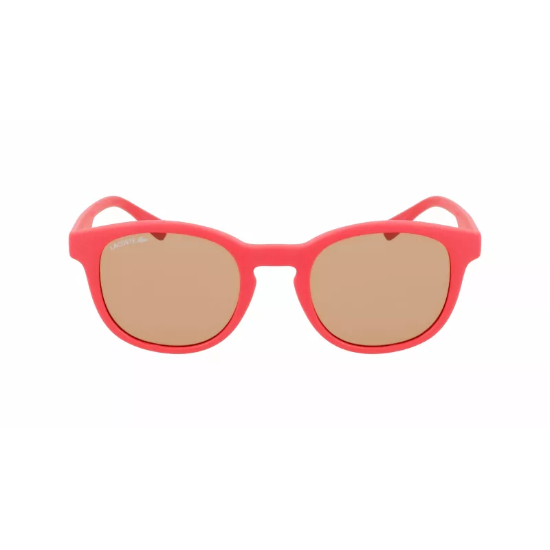 Lacoste Childish L3644S-615 Saulesbrilles - Sarkans rāmis, Pelēkas lēcas - 48/21/135 mm - Bērnu unisekss