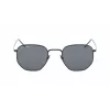 Lacoste L206S-424 Unisex taisnstūra saulesbrilles tumši zilā un pelēkā krāsā 51mm
