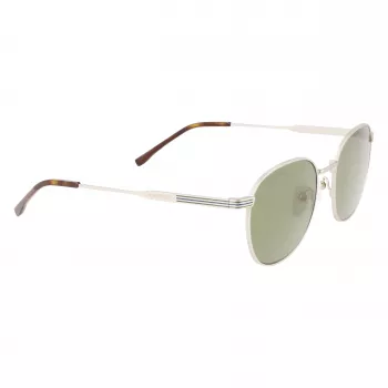 Lacoste L251S-40 Unisex Taisnstūra saulesbrilles Tumši zils rāmis Pelēkas lēcas 52mm