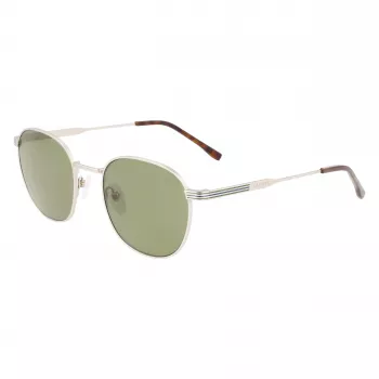 Lacoste L251S-40 Unisex Taisnstūra saulesbrilles Tumši zils rāmis Pelēkas lēcas 52mm