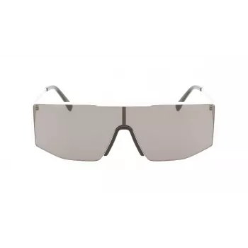 LACOSTE L253S-6219101 Unisex taisnstūra saulesbrilles 62/19/150 mm Melnas/Pelēkas
